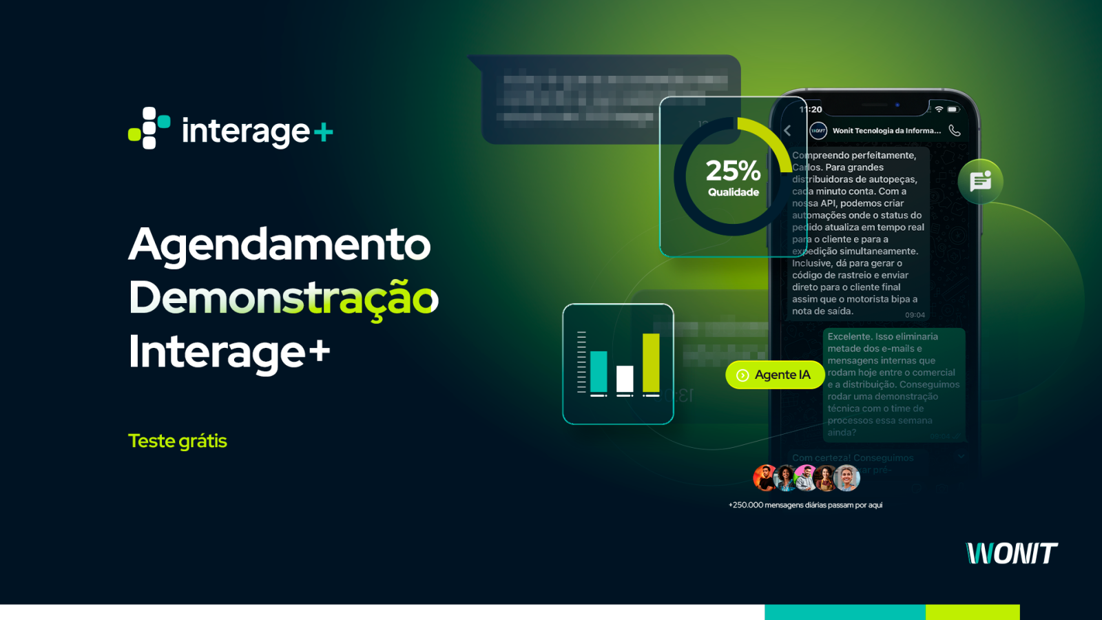 Agende uma conversa sobre comunicação para estaleiros com a Wonit